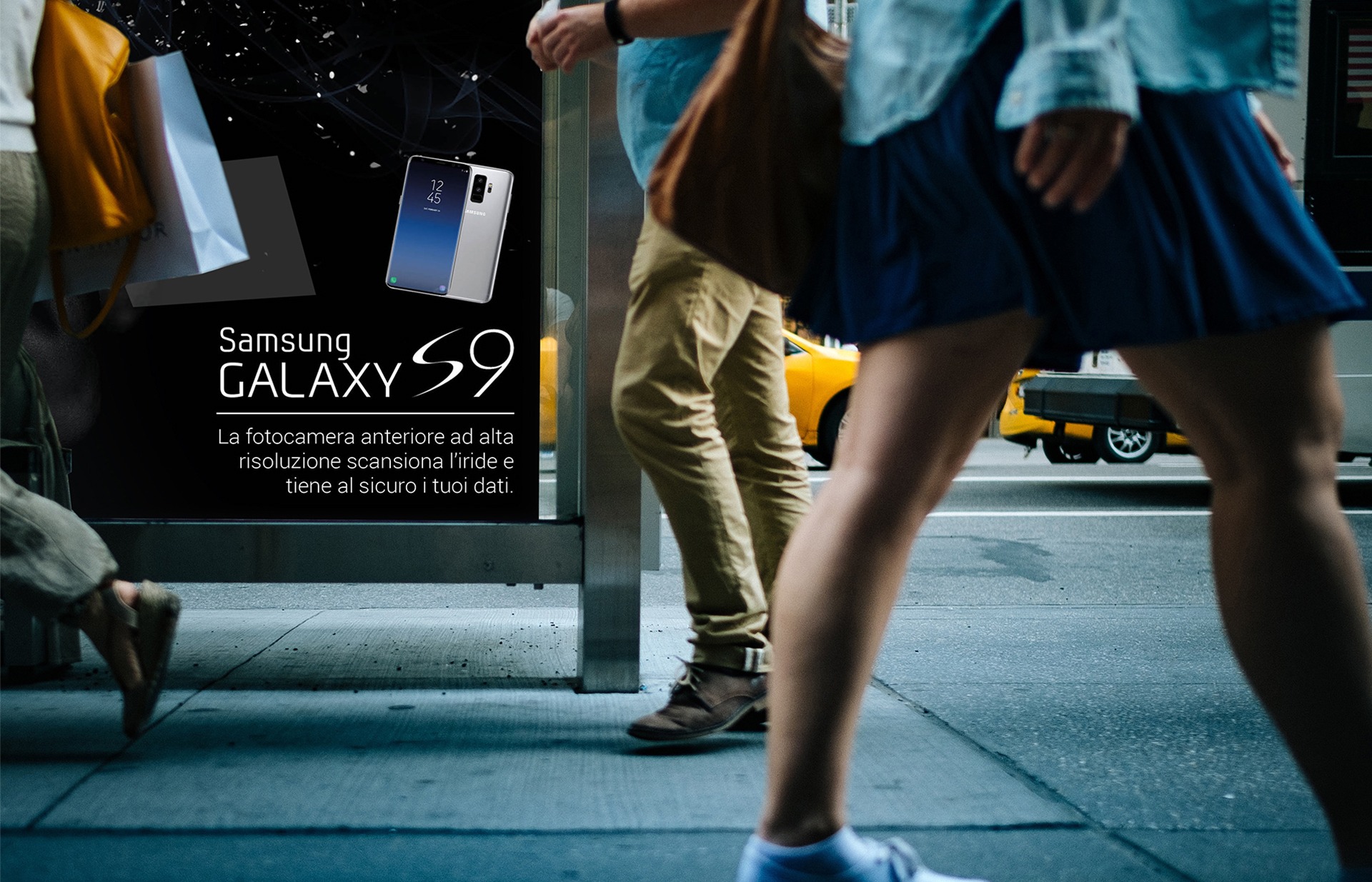 pubblicità samsung prototipo